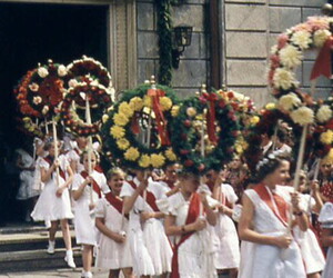 Auszug aus der Schule, 1956