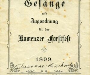 Cover Heft 1899