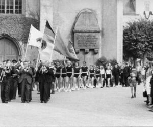 Auf der Weststraße, um 1950