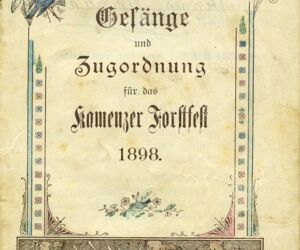 Cover Heft 1898