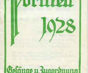 Cover Heft 1928