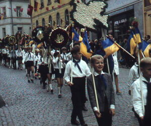 Zug auf der oberen Bautzner Straße, 1969