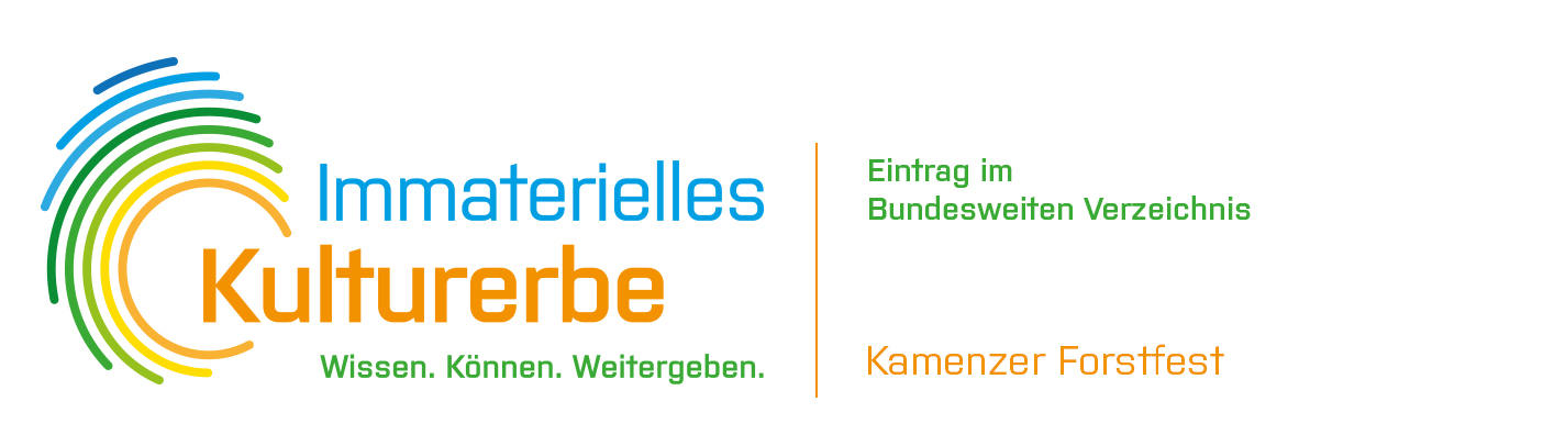 Logo Immaterielles Kulturerbe Kamenzer Forstfest